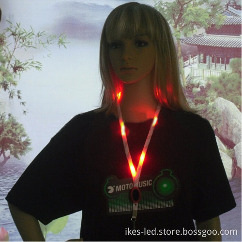 New Fashion Novelty Lighting LED Lanyard for a Job